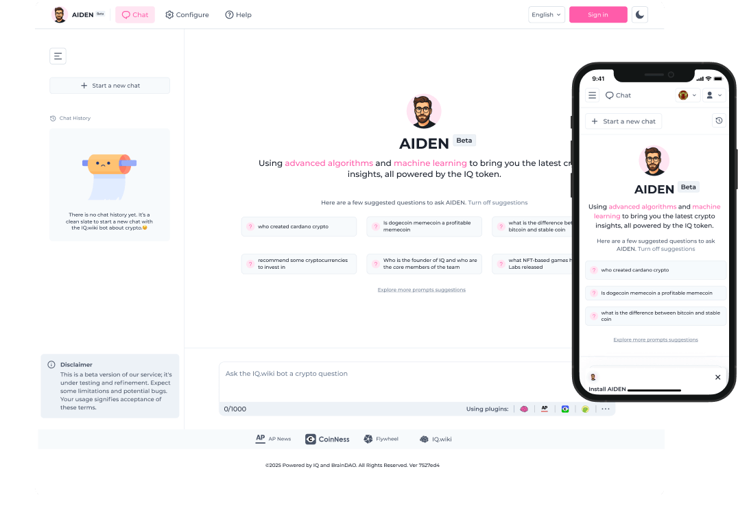 AIDEN interface demonstration