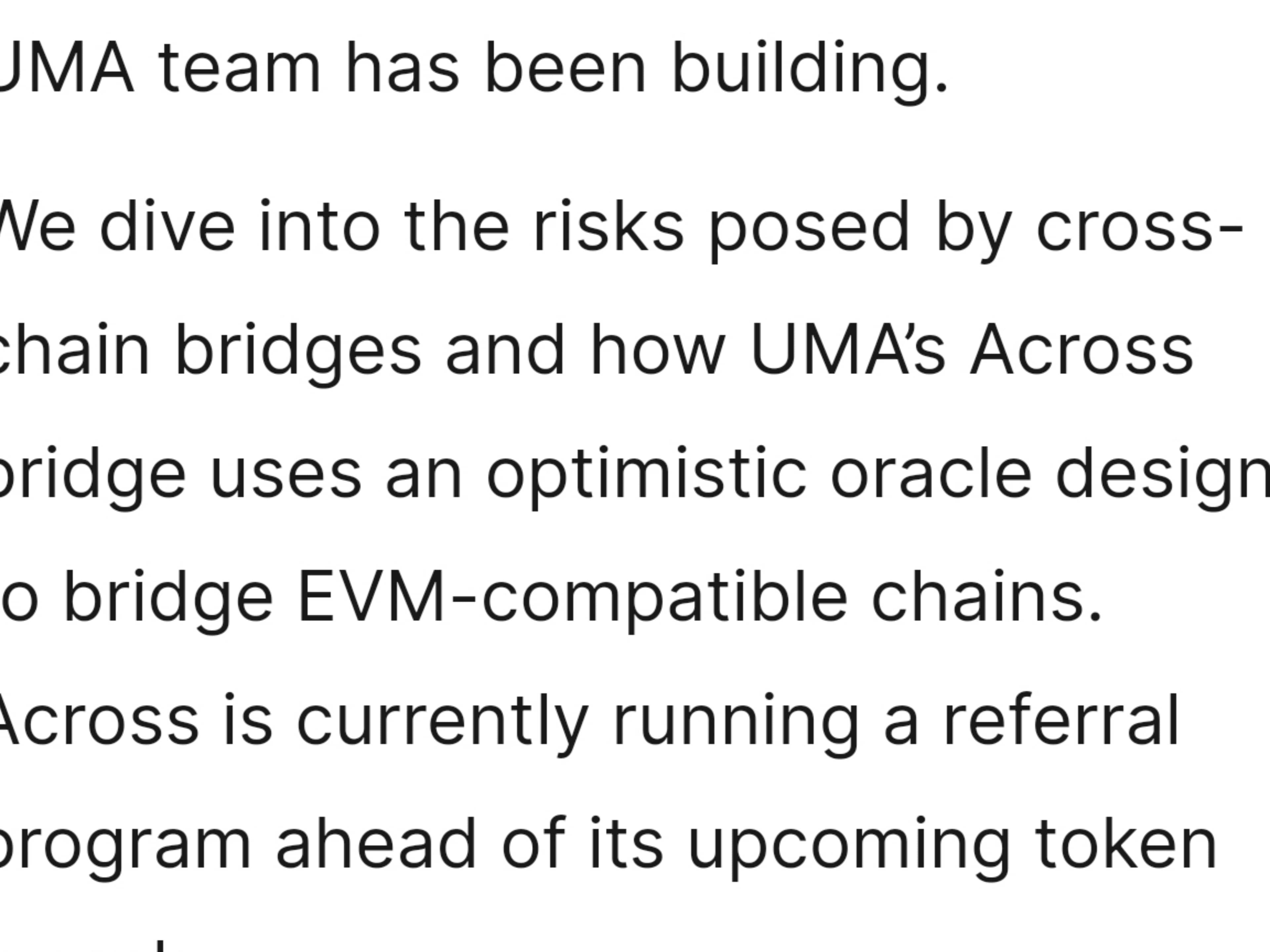 Featured image for UMA