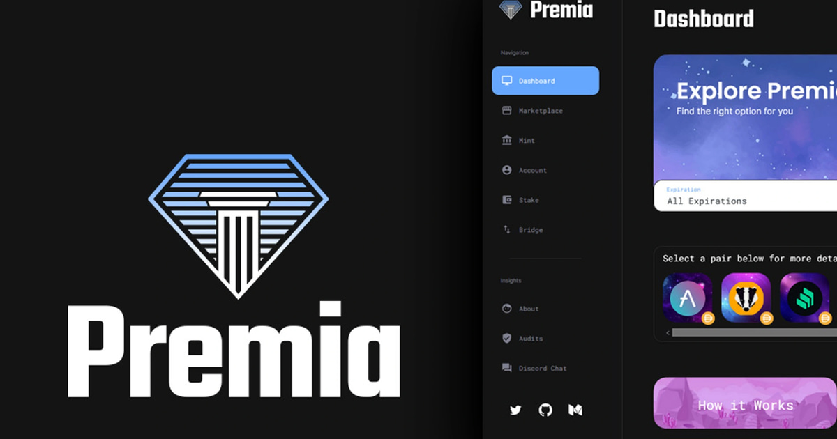 Premia - Projects & Protocols | IQ.wiki