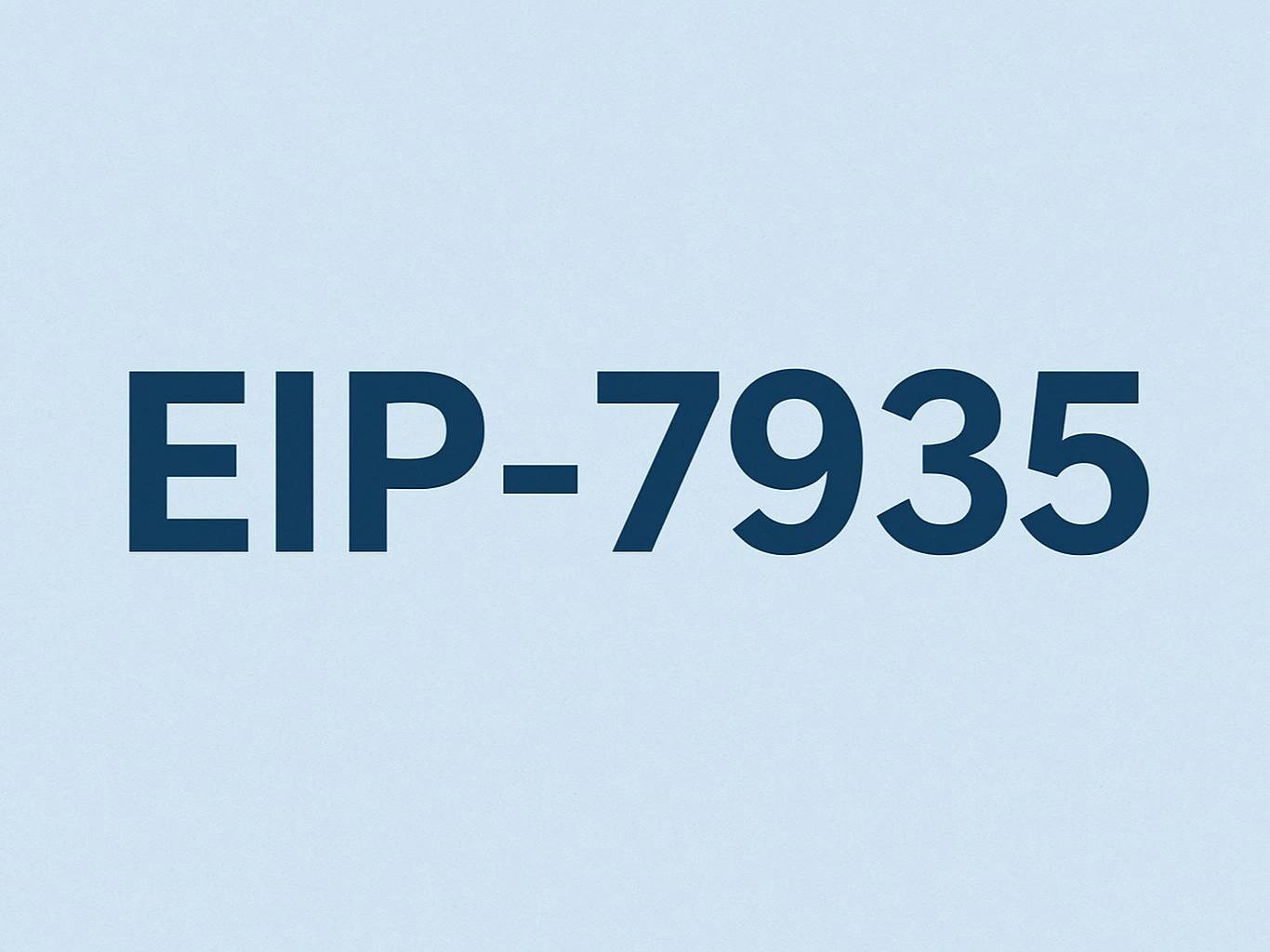 EIP-7935