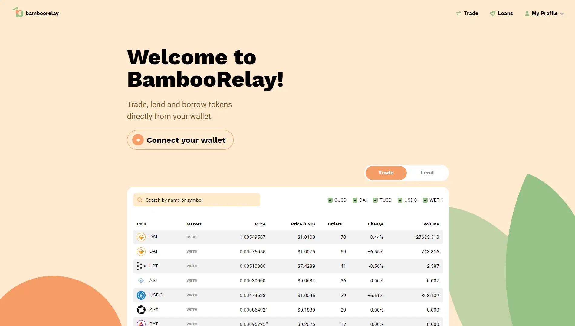 Bamboo Relay