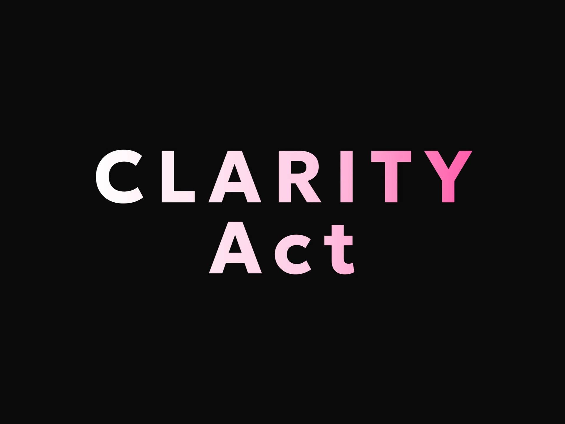 CLARITY Act