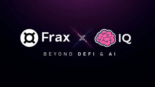 Frax Finance joins forces with IQ's AI Training Contest! 
