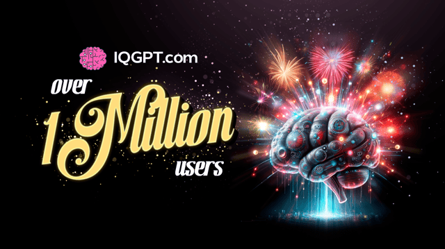 IQGPT.com empowers over 1 Million Crypto Minds  

