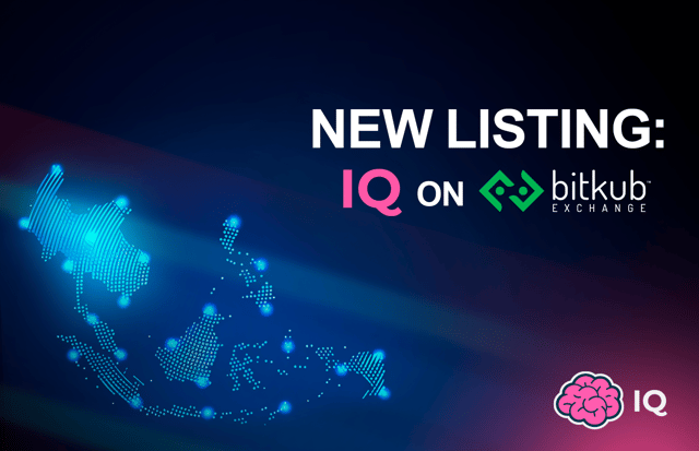 IQ is now on Bitkub, Thailand’s Top Crypto Exchange!