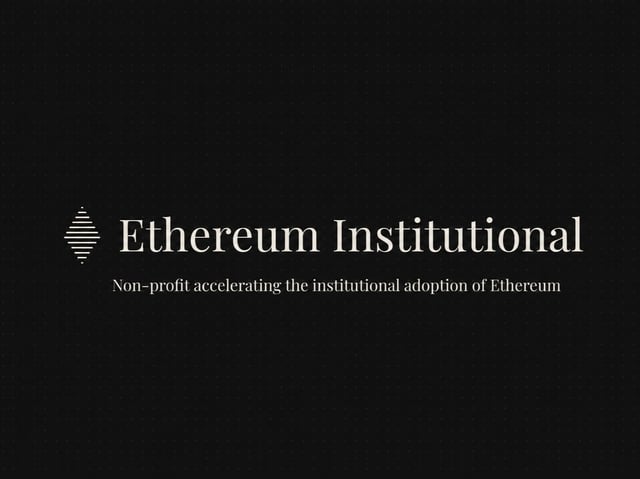 Ethereum Institutional